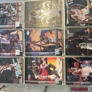 Variety of Basketball cards mid to late 90’s